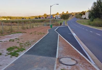 New taxi embayment
